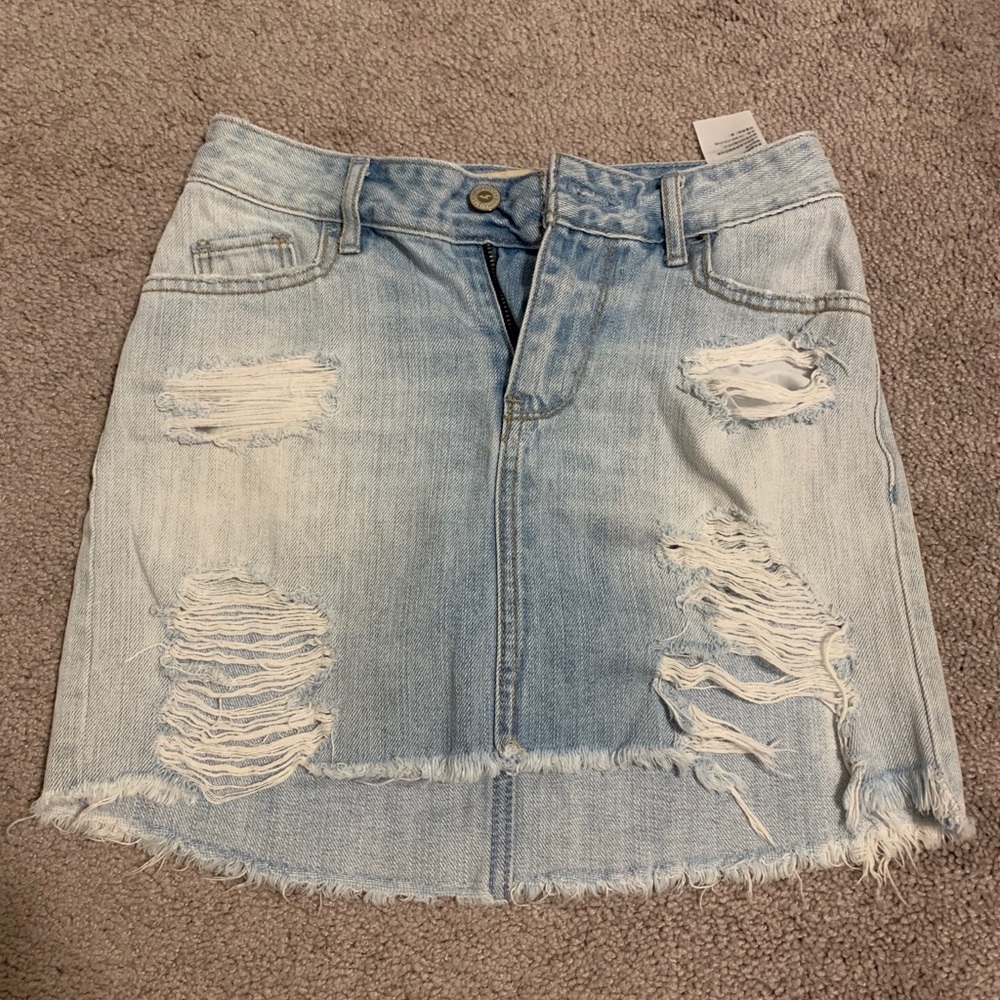 Denim skirt